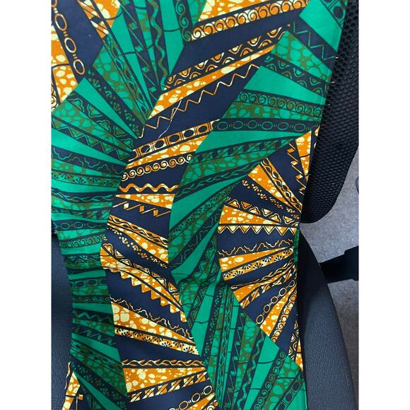 African fabric 6 yards Ankara print kente print Fabric for African attire - Picture 3 of 5